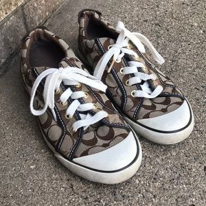 Coach Leather Sneakers